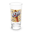 gorimakesの大工シリーズハンマーくん Long Sized Water Glass :front