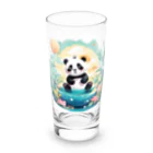 waterpandaの水辺のパンダ Long Sized Water Glass :front