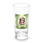 天使の館のフルートをひく天使 Long Sized Water Glass :front