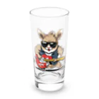 kichi_333のロックに生きるアニマル Long Sized Water Glass :front