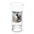 comati12の幼い黒龍 Long Sized Water Glass :front