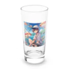 chillfishingの釣りガール爆釣！ Long Sized Water Glass :front
