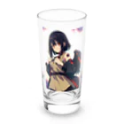 ほっこりアニメマートのゾンビィ～9 Long Sized Water Glass :front