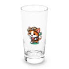 BinaryStoreの冒険好きな猫 Long Sized Water Glass :front