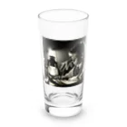 neko_inu_loveloveのstudy boy Long Sized Water Glass :front