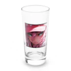 ぶーたんの熱血少女の燃える情熱 Long Sized Water Glass :front