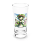 大地の宝物のほうれん草をモチーフにしたアニメキャラクター「スプリナ」 Long Sized Water Glass :front