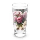 紅茶のピオニー柄 Long Sized Water Glass :front