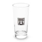 sagaのパンダ風タヌキ Long Sized Water Glass :front