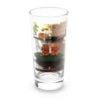 toyoda_hatti0608のゴーヤに乗ったシーサー Long Sized Water Glass :front