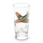 NYAO_AVIATIONの中島 四式戦 疾風 Ki-84 HAYATE 飛行第73戦隊機 グッズ Long Sized Water Glass :front