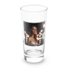 Celestialの美しい女性がスレンダーなシルエットを披露する素敵な写真です。 Long Sized Water Glass :front