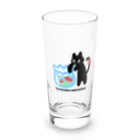 黒猫たんとちゃんの黒猫たんとちゃん Long Sized Water Glass :front