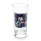 mugimugiの宇宙子猫 Long Sized Water Glass :front