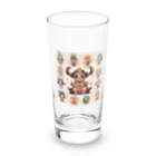 キャットデッドの十二支プリティジーザス Long Sized Water Glass :front