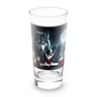 チワワンSHOPの狼とチワワ4 Long Sized Water Glass :front