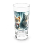 チワワンSHOPの狼とチワワ6 Long Sized Water Glass :front