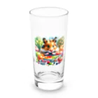 えほんのふんわりぺーじのピースケのおいしい発見 Long Sized Water Glass :front