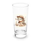 Gilghisslaの大海原の探検家イルカ - 海洋冒険コレクション Long Sized Water Glass :front