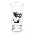 音楽ルー106の女性レコード Long Sized Water Glass :front