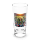 Kare-Raisuの色んなスポーツ　ボール　道具　おしゃれ　アメフト　バスケ Long Sized Water Glass :front