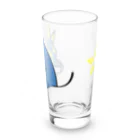 ゆるいハイエナのショップのゆるいらのすくんのグラス Long Sized Water Glass :front