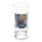 yuking0825の海を彩るコーラル Long Sized Water Glass :front