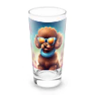 yuu-charaショップのヤンチャトイプーのアシュリーちゃん Long Sized Water Glass :front