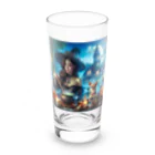 チワワンSHOPの魔女とチワワ8 Long Sized Water Glass :front