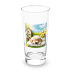 AI仮面ライダー部のゴールデンの子犬 Long Sized Water Glass :front