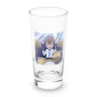 なお（ｻﾗﾘｰﾏﾝ）＠AI使って情報発信中のドラマー＠サラリーマン Long Sized Water Glass :front