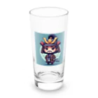 戦国時代マニアのデフォルメ伊達成実君 Long Sized Water Glass :front