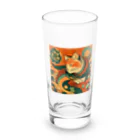 あずきば-あたりの着物猫シリーズ Long Sized Water Glass :front