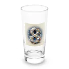 Lovers-chapelの「８」のロゴ2 Long Sized Water Glass :front