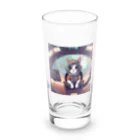 宇宙屋さんの宇宙服ネコ Long Sized Water Glass :front