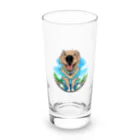 Jasmineのゴールデンレトリバー　ジャスミンchannelの公式グッズ Long Sized Water Glass :front