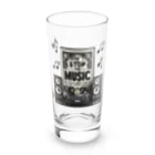 ロック堂のドントストップミュージック Long Sized Water Glass :front