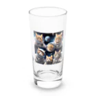 だんのんの猫の宇宙旅行 Long Sized Water Glass :front