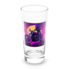 jujumarucatのROCKYCAT　バイク Long Sized Water Glass :front