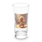 FIRE_Babyのダンスをしている人間の赤ちゃん Long Sized Water Glass :front