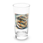 happiness_shopの粗食が一番 Long Sized Water Glass :front