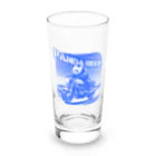 kazu_gのパンダライダー!(ブルー) Long Sized Water Glass :front