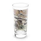 ドリームスケープギャラリーのモグモグ Long Sized Water Glass :front