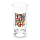 PAC (ポップアートキャット）のPAC (ポップアートキャット) Long Sized Water Glass :front