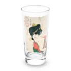 寿めでたや(ukiyoe)の浮世絵：喜多川歌麿_＜教訓親の目鑑＞ Long Sized Water Glass :front