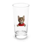 子猫のマイク・mikeの部屋のmikeナンバー１ Long Sized Water Glass :front