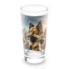 DREAMHOUSEのジャーマンシェパード Long Sized Water Glass :front