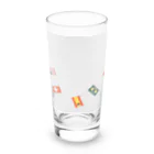 noritamago_storeの万国旗 Long Sized Water Glass :front