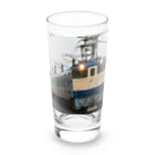 ふみふみのEF65牽引　ロイヤルエクスプレス四国 Long Sized Water Glass :front