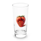 ゴリラショップのThe Mighty Gorilla Strawberry  Long Sized Water Glass :front